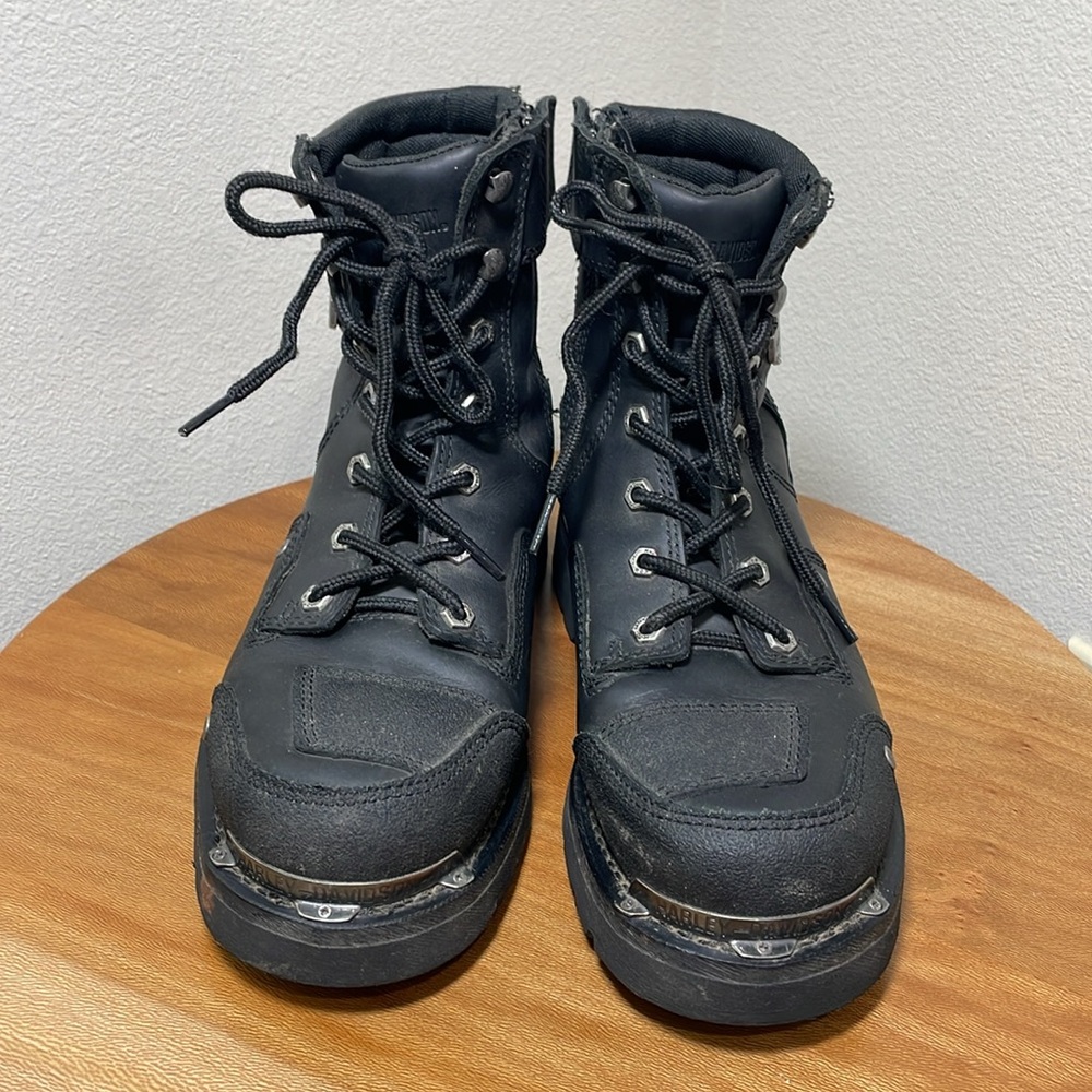 Men’s Harley Davidson Stealth Riding Boot Wolverine Military Style Black 8.5 - Picture 3 of 16